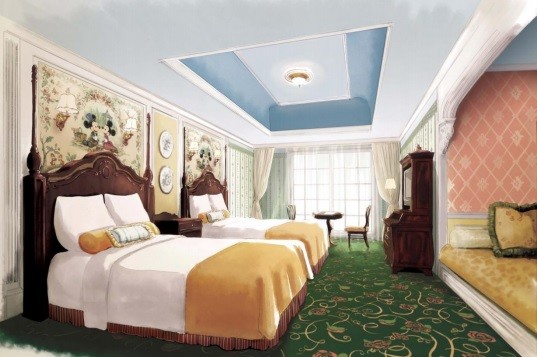 ディズニーランドホテルとアンバサダーホテルの一部客室デザインがリニューアル